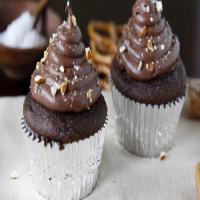 Chocolate Cupcakes with Salted Caramel Center Surprise image