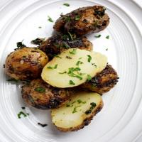 Mustard-Aioli-Grilled Potatoes With Fines Herbes_image