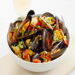 Mussels With Potatoes and Olives image