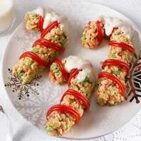 KELLOGG'S* RICE KRISPIES* Snow-Capped Candy Canes_image