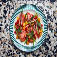 Tomatoes and Haricots Verts with Anchovies_image