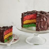 Italian Rainbow Cookie Cake image