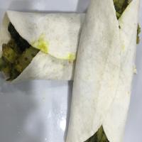 Aloo Palak (Indian Potatoes & Spinach) image