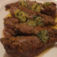 Veal Medallions With a Wasabi Herb Butter image
