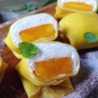 Hong Kong style mango pancake (芒果班戟)_image