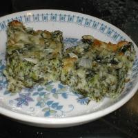 Cheesy Spinach Squares image