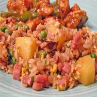 Pineapple Fried Rice With Ham_image