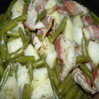 Southern Green Beans and Potatoes_image