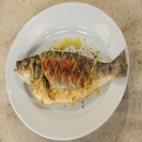 Grilled Whole Fish with Lemon Emulsion image