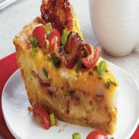 Peppered Bacon Hash Brown Pie image