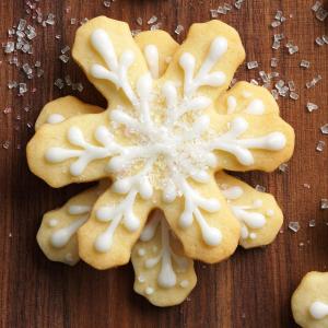 Frosted Snowflake Cookies_image