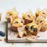 Easy blueberry muffins image