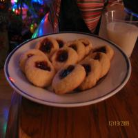 Raspberry Thumbprint Cookies image