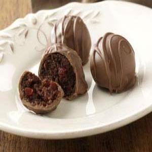 Cherry Cordial Cake Balls Recipe_image