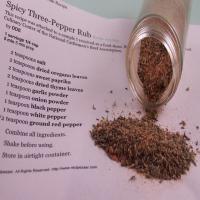 Spicy Three-Pepper Rub_image
