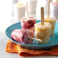 Frozen Berry & Yogurt Swirls image