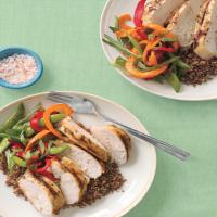 Grilled Lemongrass Chicken with Red Quinoa and Vegetables image