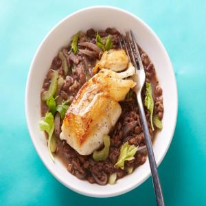 25-Minute Cod with Lentils_image