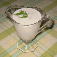 Bleu Cheese Dressing With Baby Dill_image
