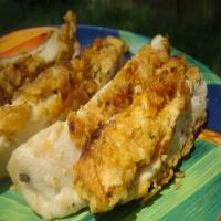 Barbecue Chip Crusted Chicken image
