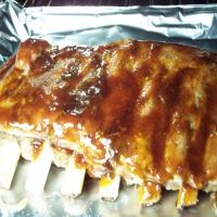 Baby Back Ribs with Espresso BBQ Sauce_image