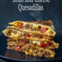 Beefy Bean and Cheese Quesadillas_image