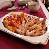 Roasted Shrimp and Peppers with Chimichurri image