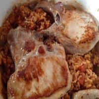 Mom's Spanish Rice and Pork Chops image