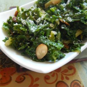 Kale with Pine Nuts and Shredded Parmesan_image