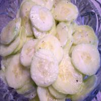 Quick Sour Cream Cucumbers image