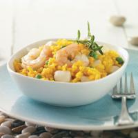 Scallops & Shrimp with Yellow Rice_image
