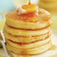 Almond Pancakes with Honey Syrup_image