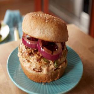 Chipotle Grilled Turkey Burgers image
