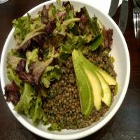 Lentil Salad W/ Avocado & Cilantro_image