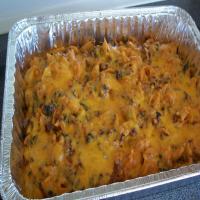 Creamy Beef and Pasta Casserole With Spinach image