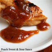 Peach Sweet and Sour Sauce_image