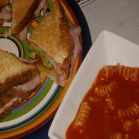 Tomato and Pasta Soup image