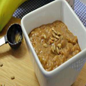 Banana and Sunflower Seed Butter Oatmeal image