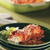 Manicotti with Spicy Sausage image