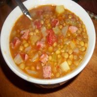 Lentil Soup W/Sausage and Potatoes_image