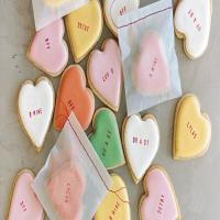 Conversation Heart Cookies image