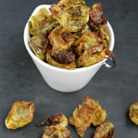 Spicy Brussels Sprout Chips image