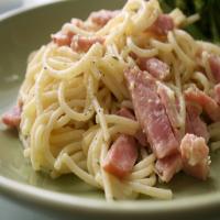 Italian Spaghetti with Ham image
