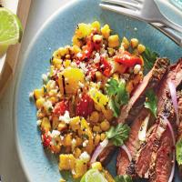Grilled Corn and Bell Pepper Salad_image