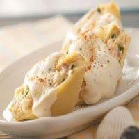 Creamy Seafood Stuffed Shells image