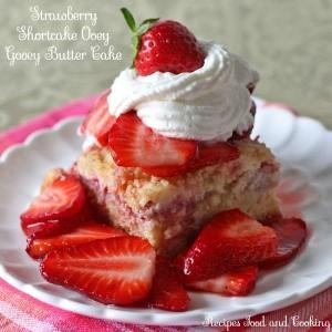 Strawberry Shortcake Ooey Gooey Butter Cake_image