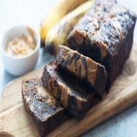 Peanut Butter-Brownie Mix Banana Bread_image