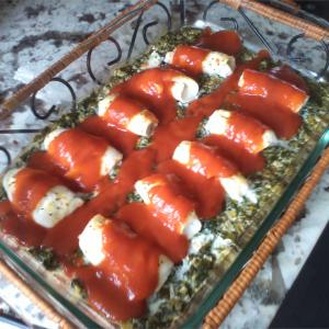 Spinach Sole Roll-Ups image