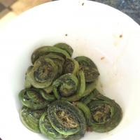 Country Sauteed Fiddleheads_image
