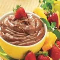 Peanutty Chocolate Dip with Dippers_image